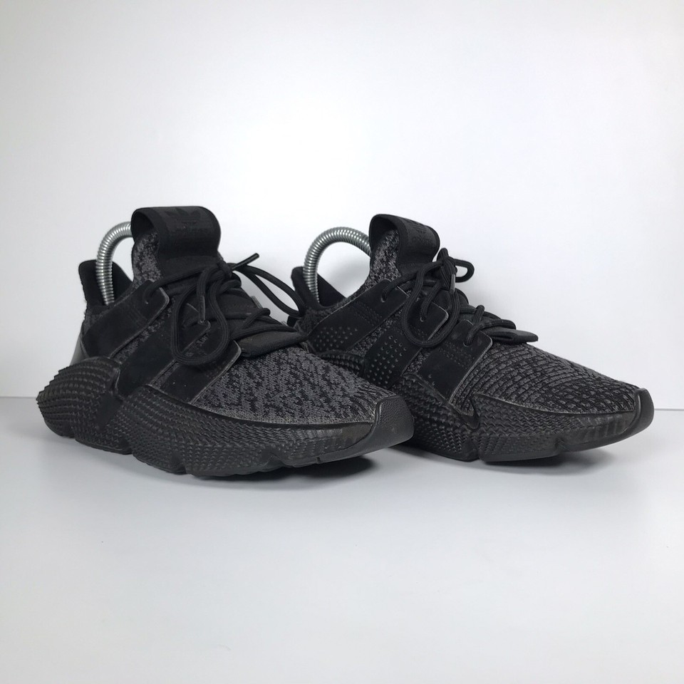 Adidas Prophere Juniors Black Low Top Lace Up Trainers Size UK 3 / EU