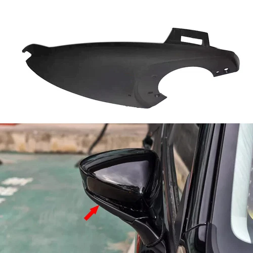 New Right Side View Mirror Housing Base Lower Cover Black For Mazda 3 2020-2024