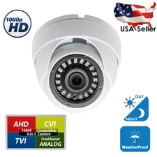 Evertech High Res CCTV Security Camera indoor outdoor HD Dome Camera AHD CVI TVI