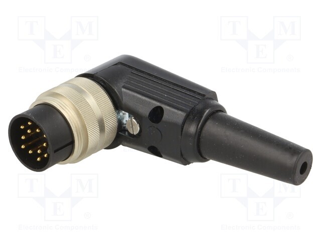 Produktbild von DELTRON DIN Stecker 8-polig Männlich - 270° Gerade Für Leitungen