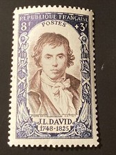 Timbre 868 - Célébrités Françaises Du XVIII Siècle - J.L. David - 1950