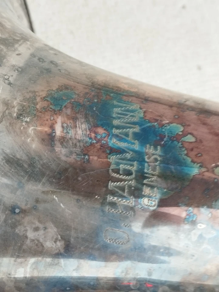 ancien trombone OTTO HAGMANN suisse GENESE TROMPET GENÈVE - Photo 2/4