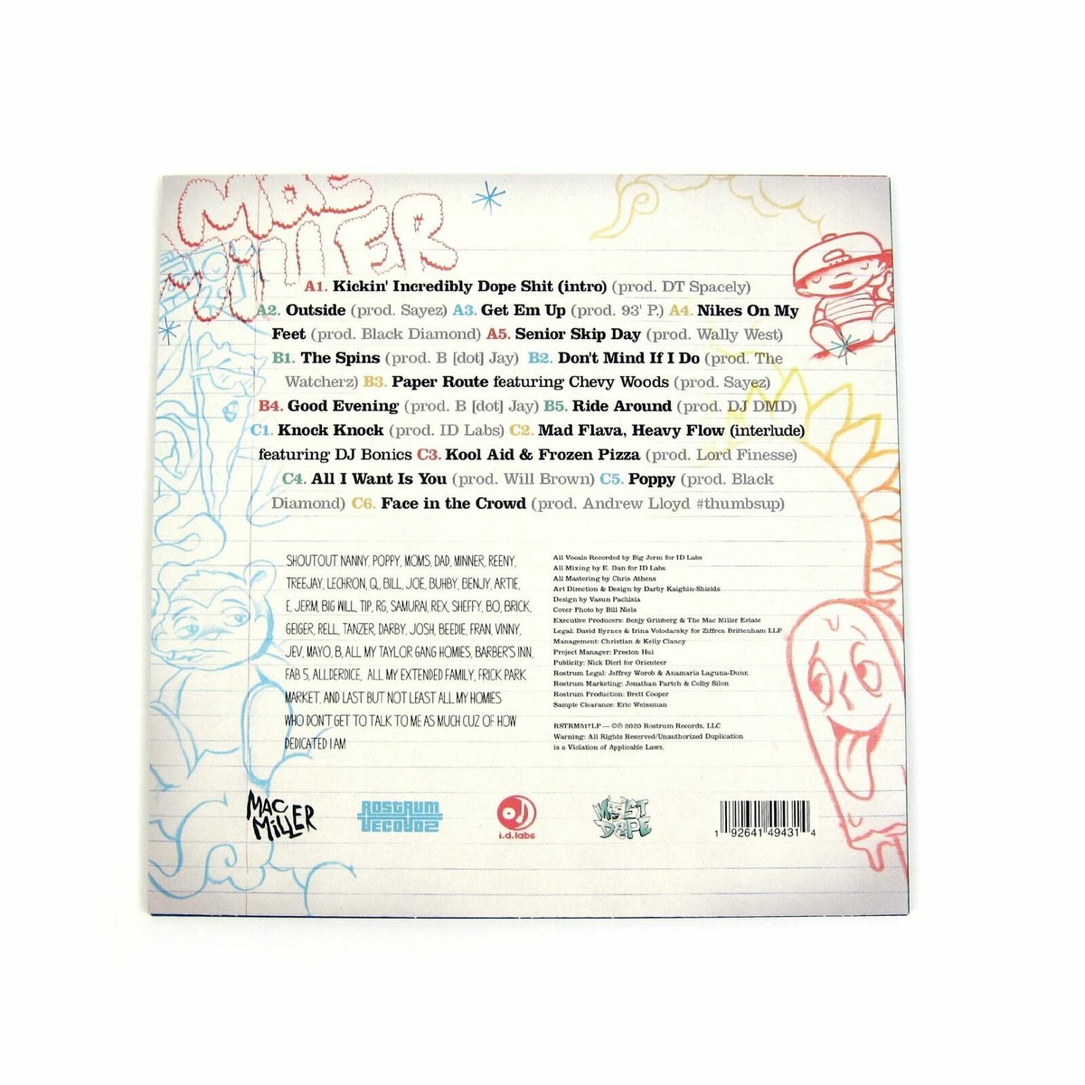 洋楽 Mac Miller K.I.D.S. LP Mac Miller - K.I.D.S.[2 LP] - Amazon.com Music