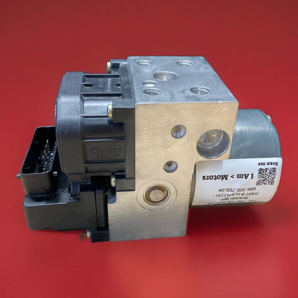 Módulo de bomba de freno ABS reacondicionado 1997-04 Porsche Boxster 986 | 996.355.755.04 Foto 4 de 4