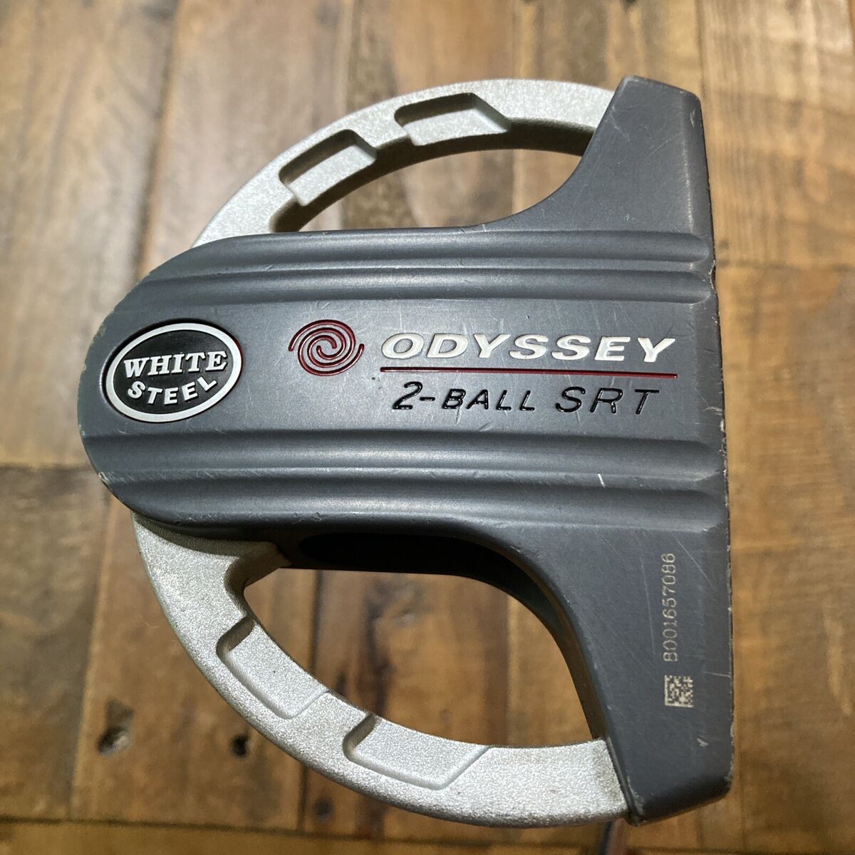 Odyssey White Steel 2-Ball SRT Putter 34” Odyssey Steel Odyssey White Steel 2-Ball SRT Putter 34” Odyssey Steel