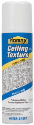 NEW HOMAX 4070-06 16 OZ SPRAY POPCORN CEILING TEXTURE PRO GRADE WHITE 6751390