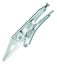 Knipex 6-1/2" Locking Vise Pliers Long Nose Flat Grip Jaws 4134165