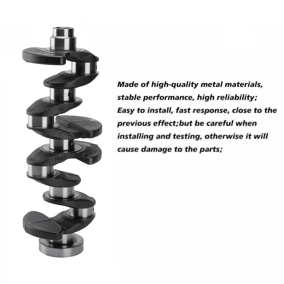 Cigüeñal 11217599247 para BMW 320i 520i Z4 X3 X5 X6 F20 F30 F32 E84 F25 N20 2.0 Foto 4 de 4