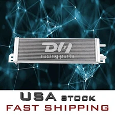 Aluminum Universal Liquid Heat Exchanger Air To Water Intercooler 21''W x 6.6''H