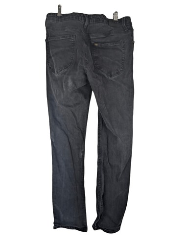 LEE Women's Marion Straight Fit Jeans, Black/Grey Stretch W30" L28.5" - Picture 3 of 9