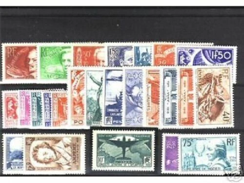 Timbres français neufs de 1921 à 1930