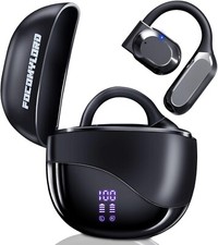 3-in-1 Language Translation Earbuds, Real-time Two-Way OWS Earbuds- Black