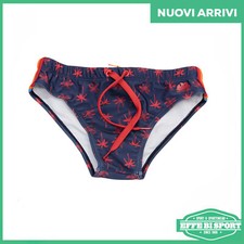 Slip da bagno bambino Sundek costume ragazzo mare spiaggia piscina coulisse moda