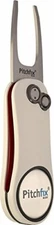 PITCHFIX HYBRID 2.0 WHITE/RED GOLF DIVOT TOOL