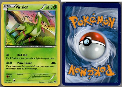 Pokemon Vespiquen Card - 11/98 Reverse Holo From Ancient Origins Set, Grass Type Stage 2 Pokemon TCG