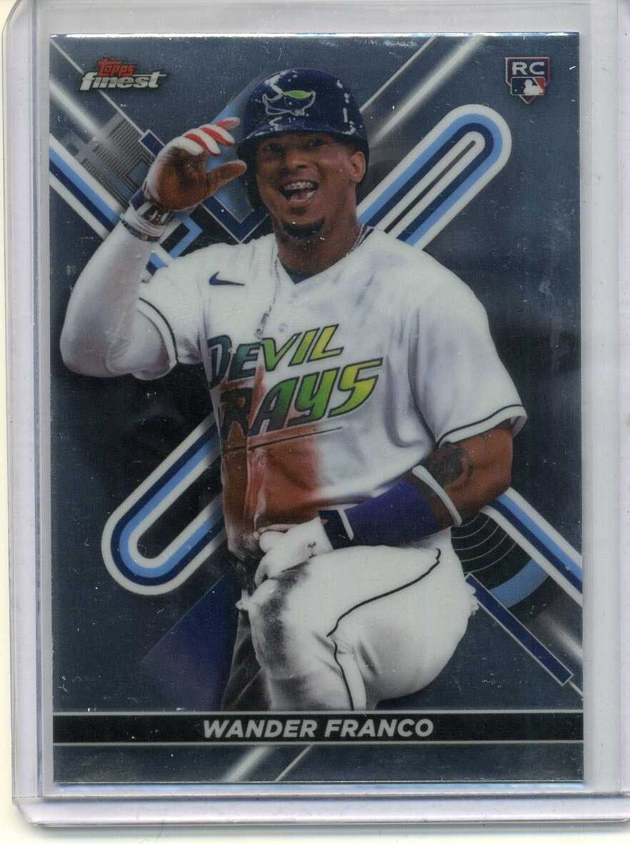 2022 Topps Finest #2 Wander Franco RC Tampa Bay Rays