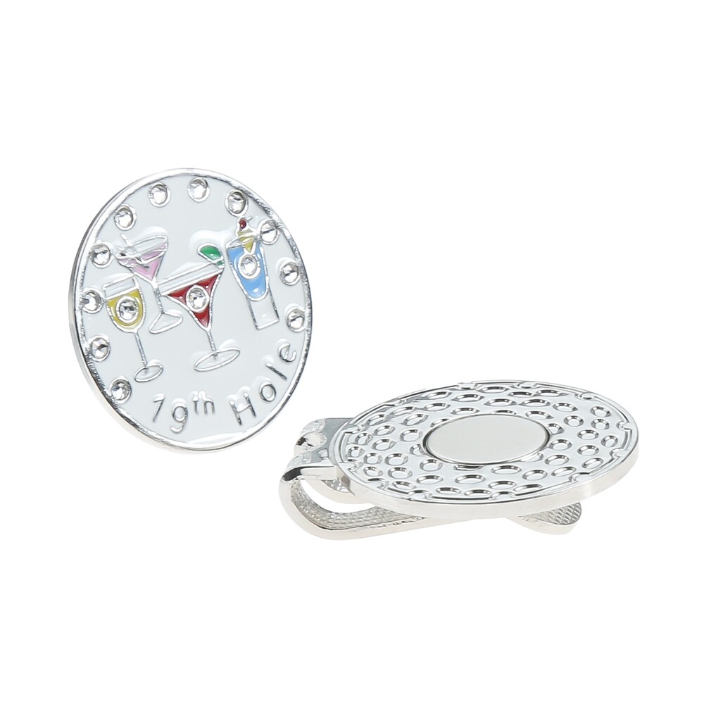 1x Golf Ball Marker with Hat Clip 24mm/0.94in For Ball Marker Golf Gifts Replace