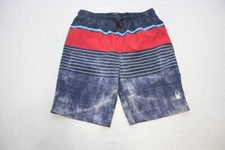 Spyder Swim Trunks Board Shorts Striped Stretch Boys Size XL