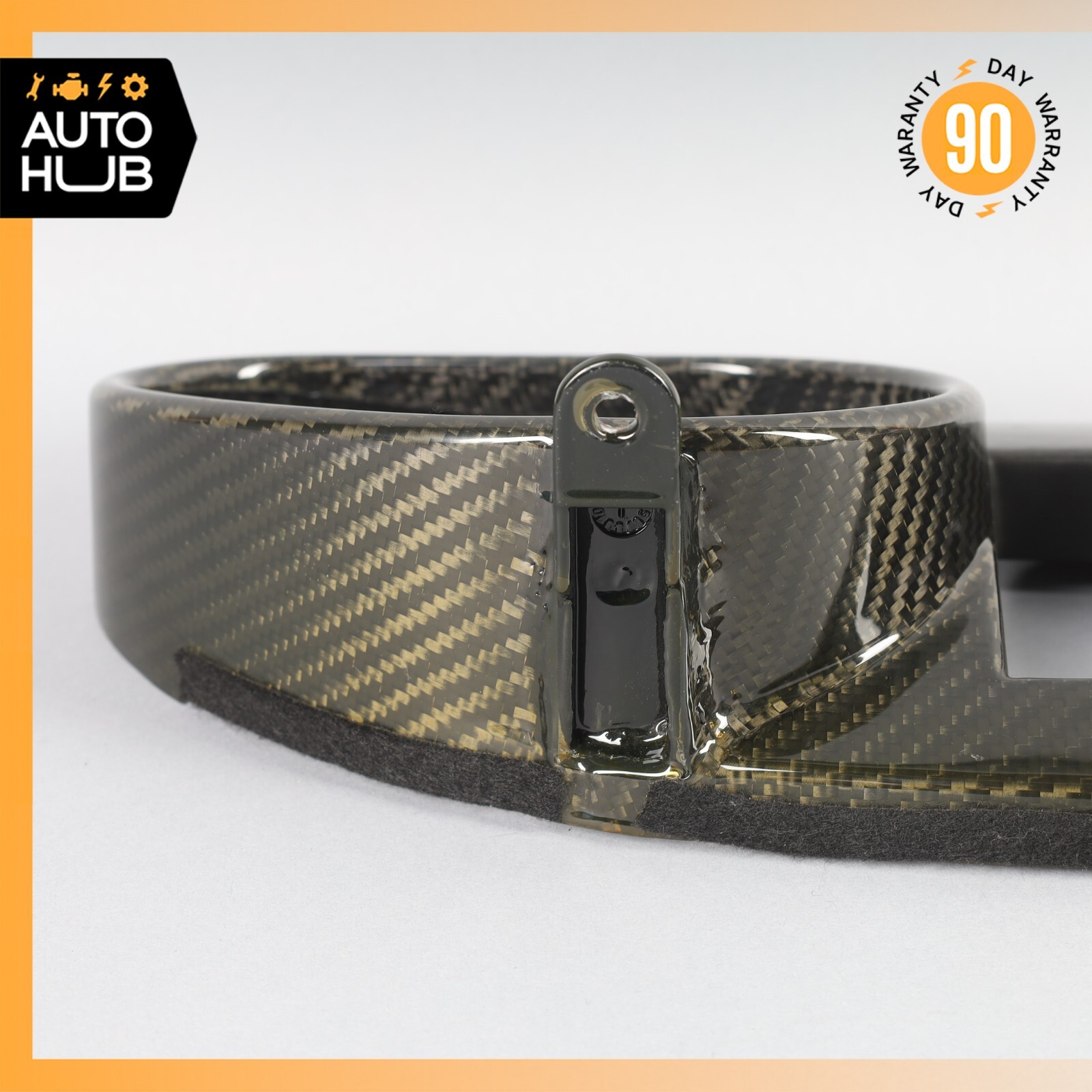 Maserati GranTurismo M145 Instrument Cluster Speedometer Cover Carbon Fiber OEM
