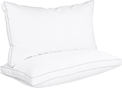 Bed Pillows for Sleeping King Size (White), Set of 2, Cooling Hotel Quality, 