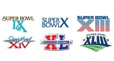 Pittsburgh Steelers Super Bowl Logos Collectors Set of 6 Decal Stickers P998
