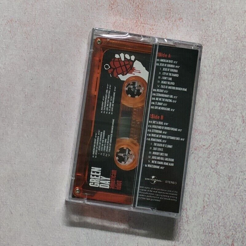 Green Day - American ldiot - Album Song Cassette Tapes - New and Sealed - Image 3 of 3