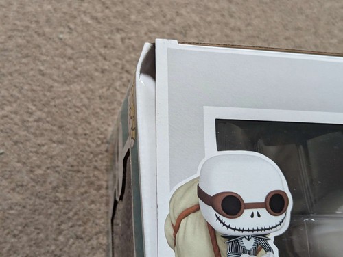 Damaged Box | Jack on Snowmobile Nightmare Before Christmas Funko Pop Rides #104 - Picture 2 of 7