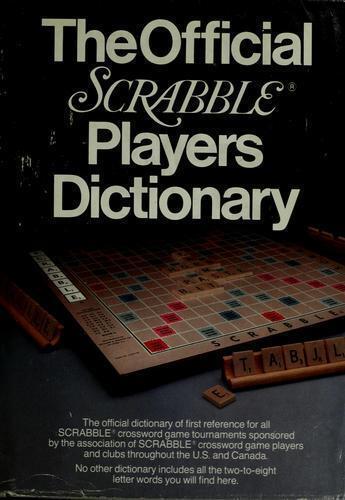 Das offizielle Scrabble-Spieler-Wörterbuch von Selchow Righter Company - Bild 1 von 1