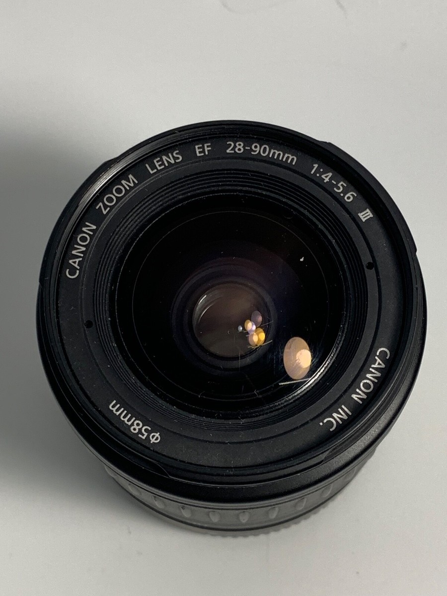 Canon Zoom Lens EF 28-90mm 1:4-5.6 III 58mm Promaster Skylight | eBay