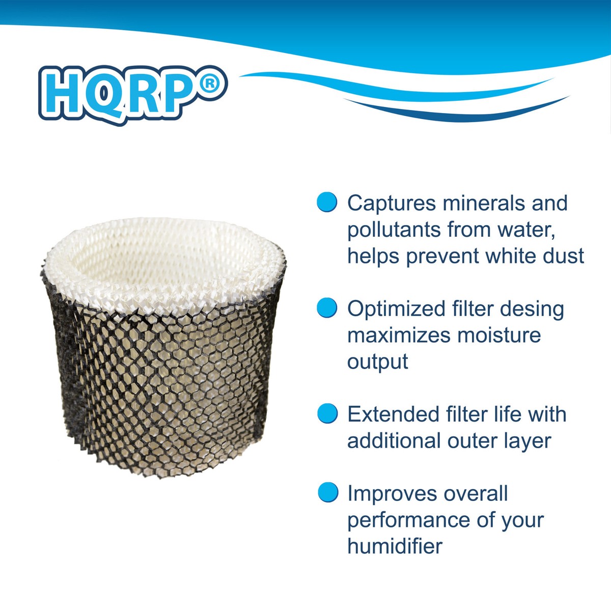 HQRP Wick Filter Compatible with Walgreens 890-WGN 890WGN HQRP Wick Filter Compatible with Walgreens 890-WGN 890WGN