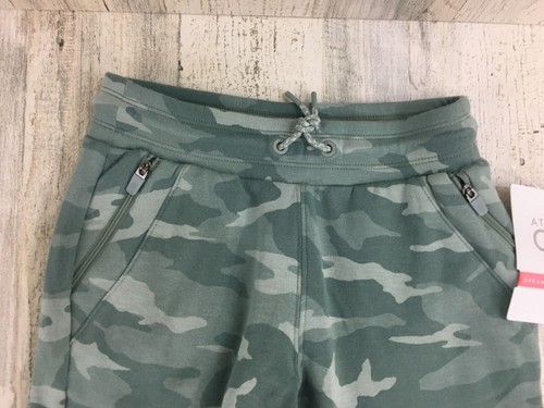NWT Athleta Girl XS 6 Warm Up Jogger Size Color Green Camo - Picture 2 of 10