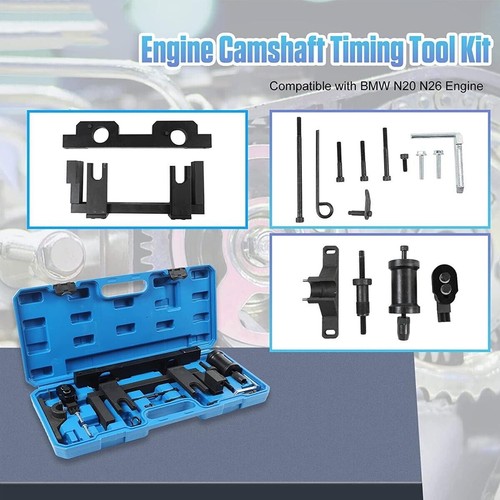 Camshaft Engine Timing Flywheel Holder Tool Set Fit for BMW N20 N26 3 & 5 Series - Picture 2 of 7