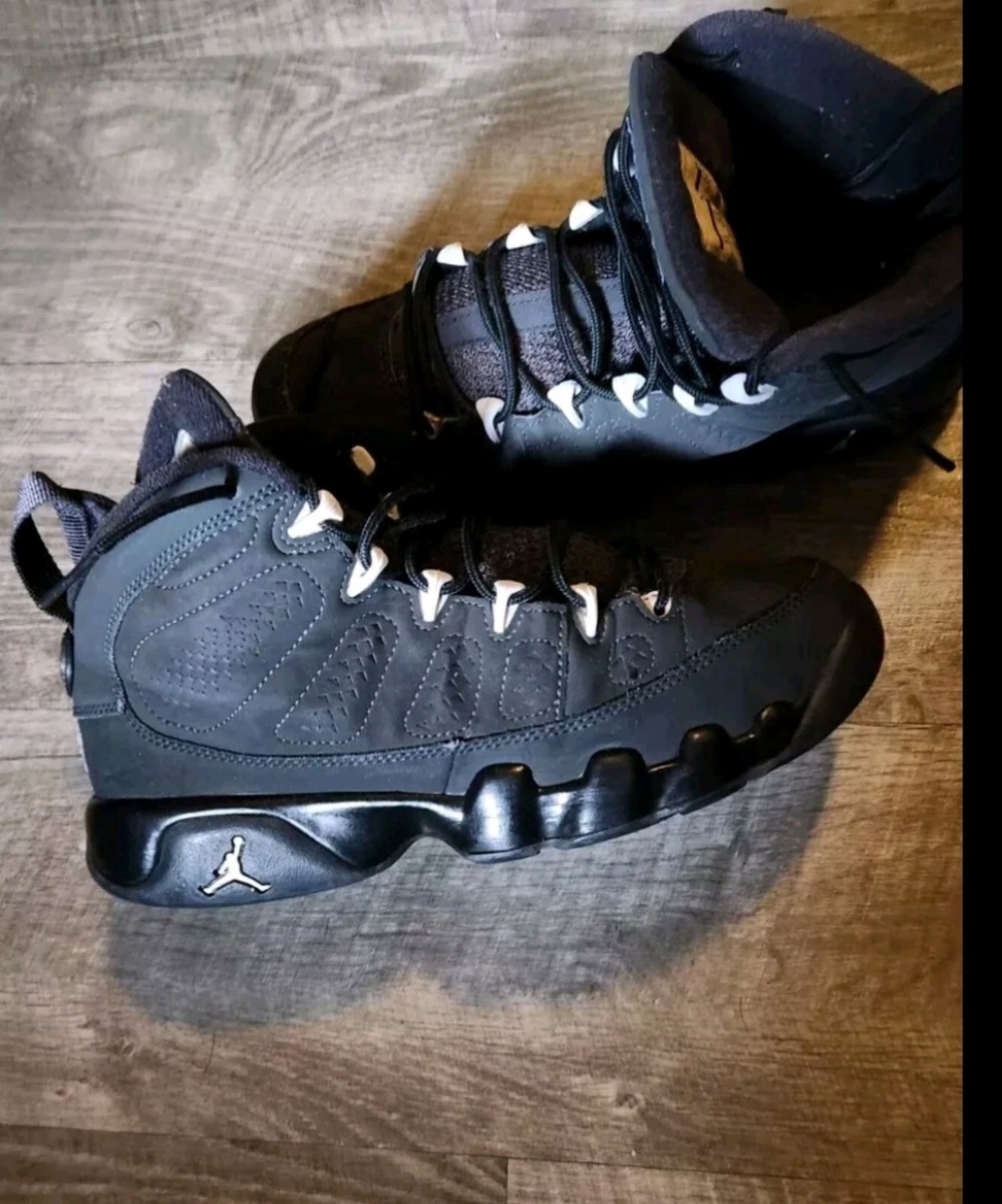 Nike YOUTH SIZE 6 Air Jordan 9 IX Retro Anthracite Sneakers 