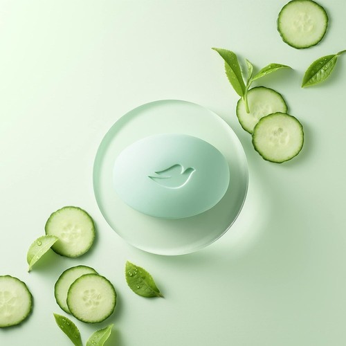 Versatile Cucumber Green Tea Beauty Bar - Ideal Facial and Body Cleanser 14 Pack - Picture 6 of 11