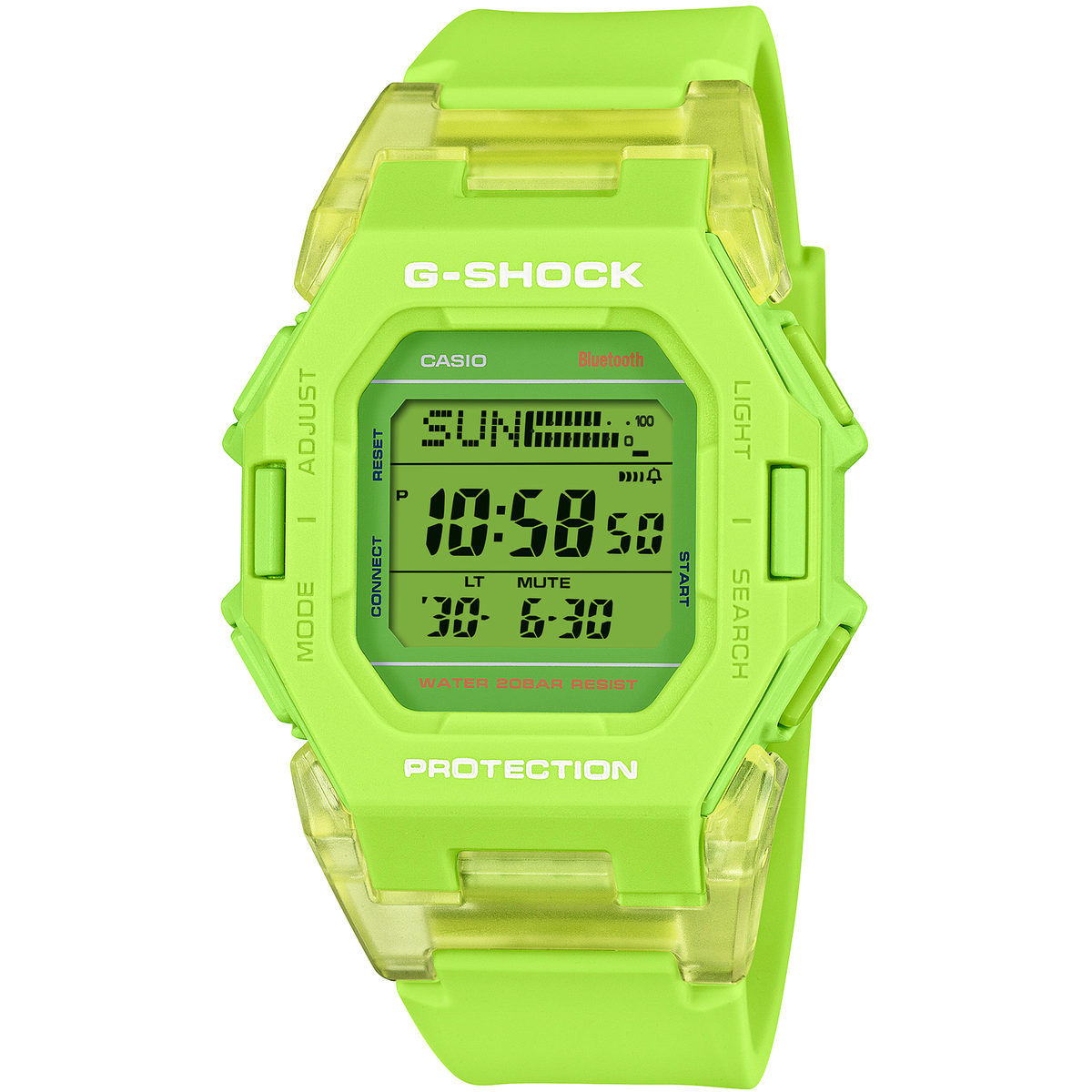 CASIO G-SHOCK GD-B500S-3JF Bluetooth Digital Watch Fluorescent