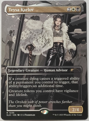 MTG アーティストプルーフ Teysa Karlov MTG Secret Lair Teysa Karlov #1235 -SLD City Styles [UPick Foil