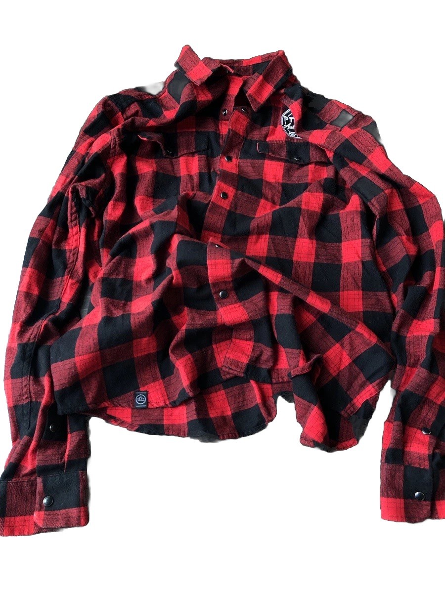 Stormtech Performance Pearl Snap Red Flannel 90’s… - image 10