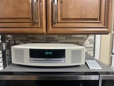 Bose Wave Music System III AM/FM CD Player White Tested READ DESCRIPTION