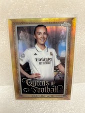 2022-23 Topps Chrome Women's Soccer UEFA Queens of Football Caroline Weir #Q-17