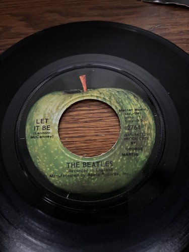 The Beatles Let it Be & You Know My Name Look Up My Number 45RPM 7" Vinyl Record - Picture 2 of 3