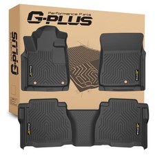 G-plus Car Floor Mats 3pcs Fit 2007 2008 2009 2010 2011 Toyota Tundra Double 