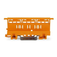 Image of 10 pcs WAGO Mounting carrier; 221 Series - 4 mm²; for DIN-35 rail mounting; (10