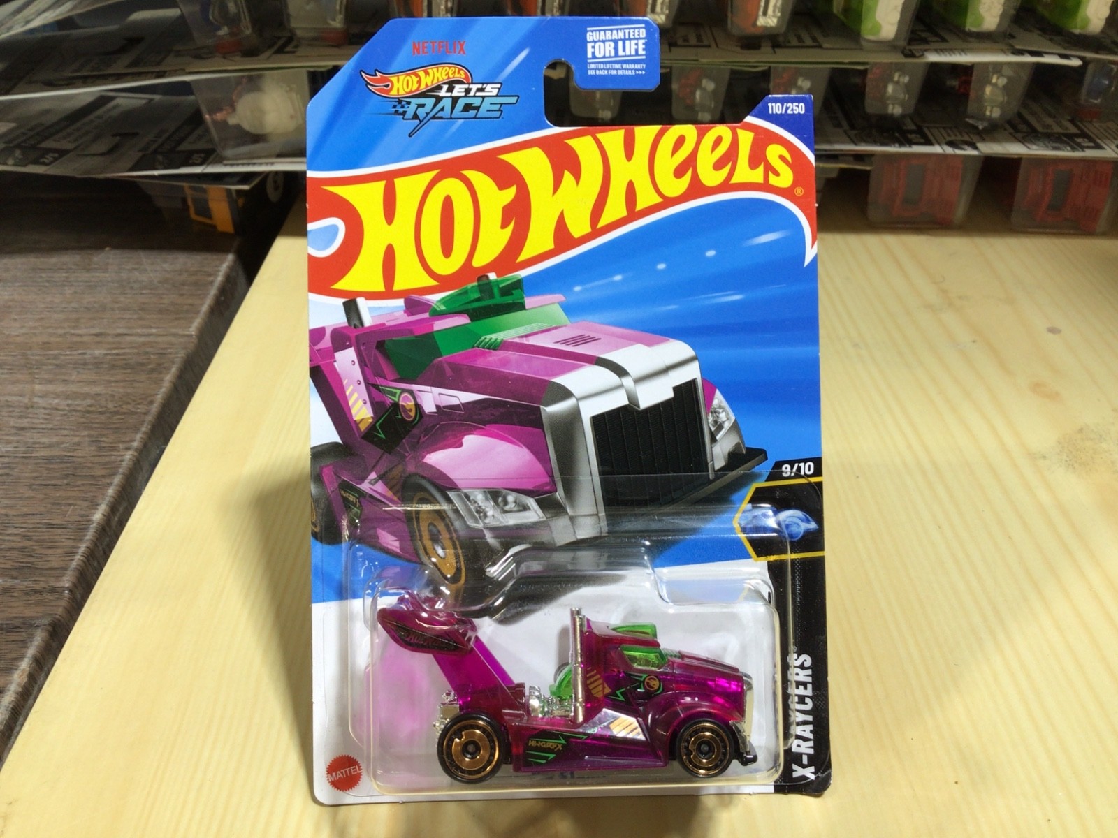 HOT WHEELS TREASURE HUNT 2025 RIG STORM PURPLE
