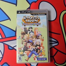 Harvest Moon Hero of Leaf Valley Sony PSP UMD CIB Natsume Reg Card Very Clean‼️