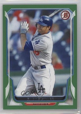 2014 Bowman Green 136/150 Andre Ethier #151 e5r