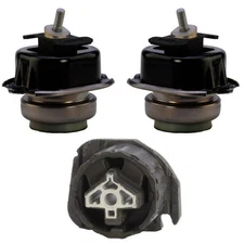 3pc Engine Motor Mounts Auto Transmission for BMW X5 3.0L 4.4L 4.8L Gas 07-18