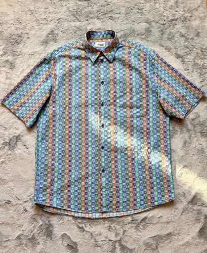 Missoni Sport, Missoni Sport Vintage Italy Shirt Button Up Men's Size: L