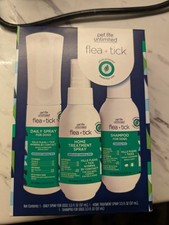 NEW PET LIFE FLEA TICK ESSENTIAL OILS 3 STEP PREVENTION KIT SPRAY SHAMPOO DOGS
