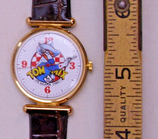 TOM MIX IT'S RALSTON TIME CHARACTER WRISTWATCH SWISS ULTRA FLAT