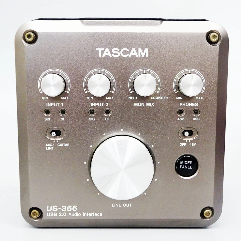 TASCAM US-366 4-In/6-Out or 6-In/4-Out USB Audio Interface - Image 2 of 4